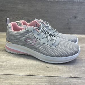 Skechers Womens Concept 3 112014 Gray Pink Running Shoes Sneakers Size 6.5